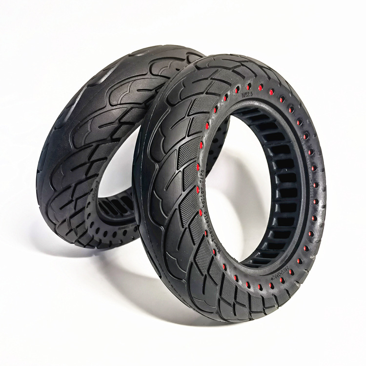 10英寸10x2.50電動(dòng)滑板車前后輪10*2.50雙蜂窩實(shí)心胎鏤空實(shí)心輪胎